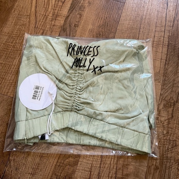 PRINCESS POLLY Alex Ruched Mini Skirt - Picture 2 of 3